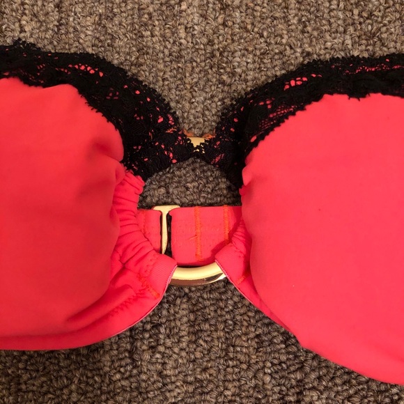 Victoria’s Secret orange top and bottoms bikini - Picture 5 of 8